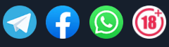 Redes sociais oficiais da 70bet.